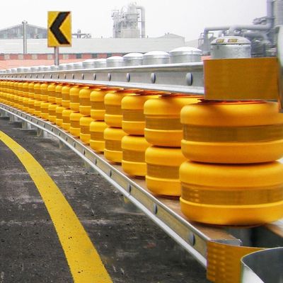 高速道路防護護線 交通安全ローラーバリア ISO証明書Q235 Q345 EVAL