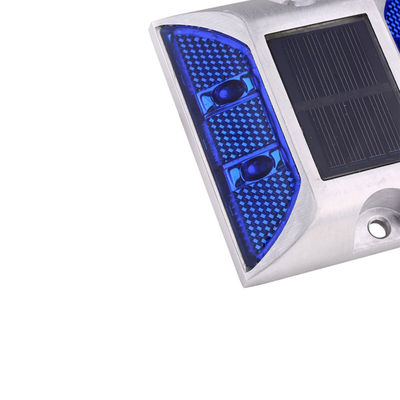 道路安全スタッド 安全ビルド IP68 防水 太陽光発電 アルミ 嵌入猫の目 LED 道路スタッド
