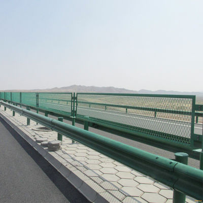 道路のためのフラット化された拡張金属ワイヤ網のフェンス 防光橋 防光網