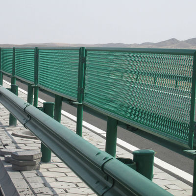 道路のためのフラット化された拡張金属ワイヤ網のフェンス 防光橋 防光網
