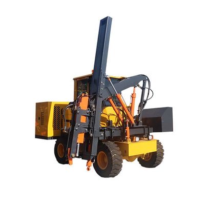 建設用パイルドライバーマシン 水力ガードレイルパイルドライバーマシン
