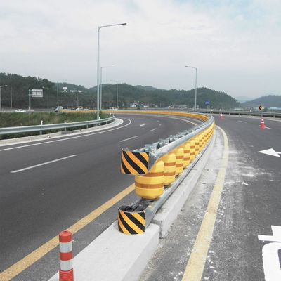 防腐高速道路ローラーバリア 熱浸し加熱仕上げ付き直線バリア