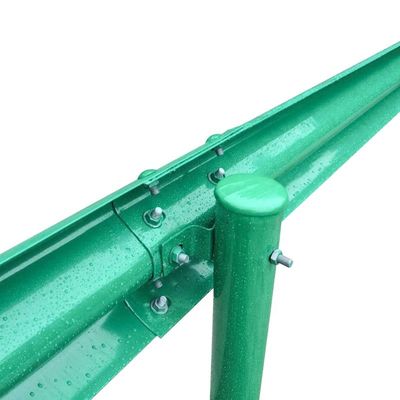 耐久的な道路安全のために,ガルバン化および粉末で覆われた高速道路ガードレイルブラケットビーム