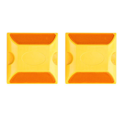 高強度反射テープ ロードスタッド ダブルサイド ABS 猫眼反射器 100X100X20mm