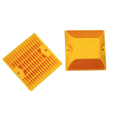 高強度反射テープ ロードスタッド ダブルサイド ABS 猫眼反射器 100X100X20mm