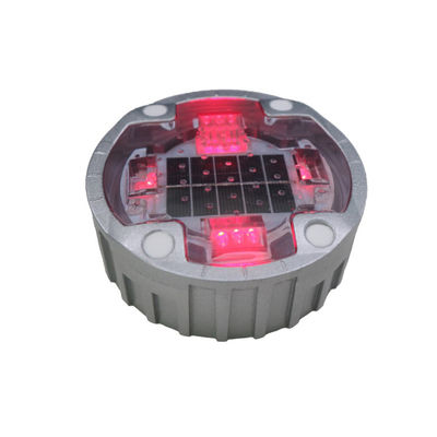 30T アルミニウム LED 太陽光道路スタッド 高速道路ドライブウェイマーカー 緑と黄色