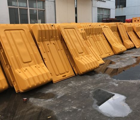外部セキュリティ プラスチック道路安全障壁 オーダーメイド 水で満たされた
