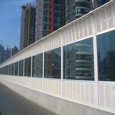 アルミパネルによる道路騒音障害 隔音画面と隔離障害