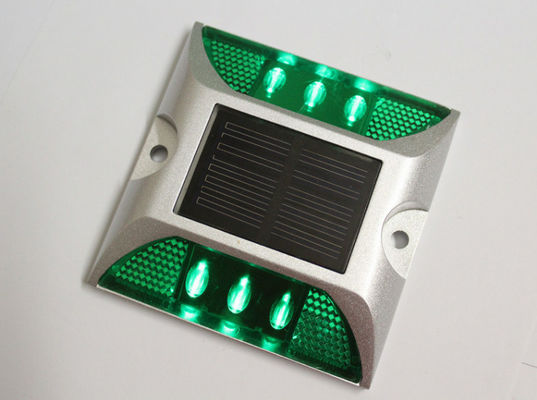 道路安全のための赤色LEDキャットアイロードスタッド反射型アルミニウム