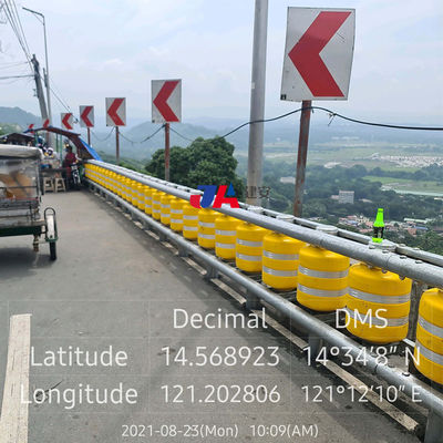道路安全 製造 防腐コーティング付きPUスフムローリングガードレイル
