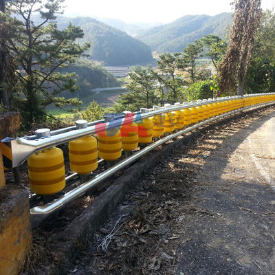 道路安全 黄色EVA回転バリア 標準付き防腐護護欄