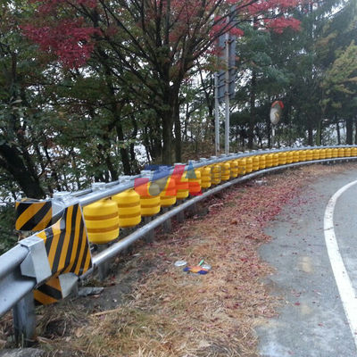 ISO9001 2008 認定 PU と PVC 高速道路ローータリーバレルバリア