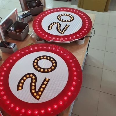 カスタム反射メッセージボード 道路標識 交通安全のために 10cm-25cm 反射テープ