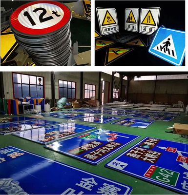 カスタム反射メッセージボード 道路標識 交通安全のために 10cm-25cm 反射テープ