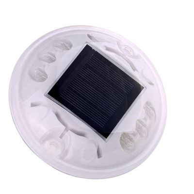 ロードスタッド反射器 LED 太陽光 ロードスタッド 猫の目 ラウンド 道路安全のためのプラスチック ロードスタッド