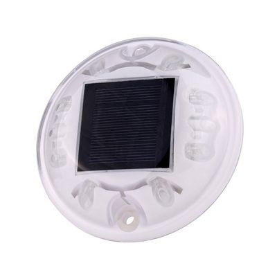 ロードスタッド反射器 LED 太陽光 ロードスタッド 猫の目 ラウンド 道路安全のためのプラスチック ロードスタッド