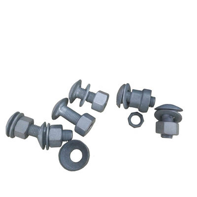 ガルバニズム炭素鋼 ヘックスガードレイル スプライスボルト 5/8"-11X 2" テロ対策道路