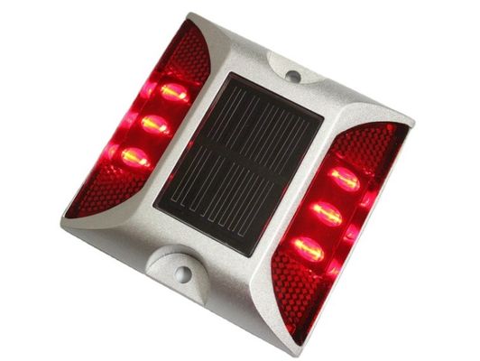 G105 太陽光発電のアルミニウムロードスタッド 100*20*20 最良の道路安全と標識ソリューション