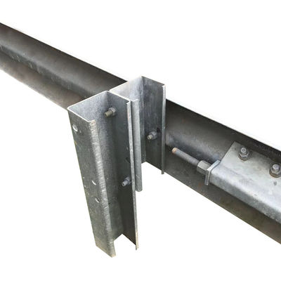 ホットガルバン化 冷たいロール W ビーム 防護レール バリア 550-600g/m2 亜鉛コーティング