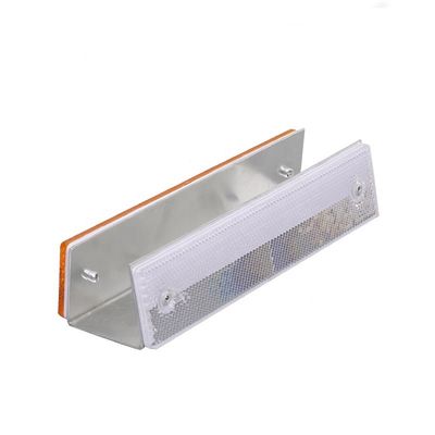 道路側 LED プラスチックのマーク ロードスタッド反射器 白黄色 赤青緑色