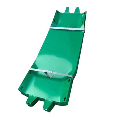 ISO9001 2008 認定Wビーム高速道路ガードレイルQ235 Q345 市場用鋼製バッファーエンド