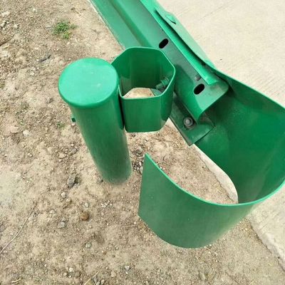 道路交通安全のための防腐熱浸しガルバニズム丸いフェンスポスト販売