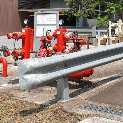 CE/BV/ISO 9001/ISO14001/ISO 18001 道路護線用 認証された 鋼筋電化柱