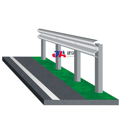 Aashto M180 高速道路防護欄 鉄柱とCE/BV/ISO認証の亜鉛コーティング