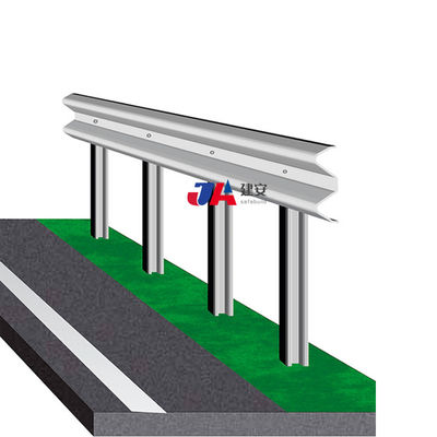 カスタマイズされたホットディップガルバン化鋼鉄 交通障壁 高速道路 護線 色のコーティング Q235